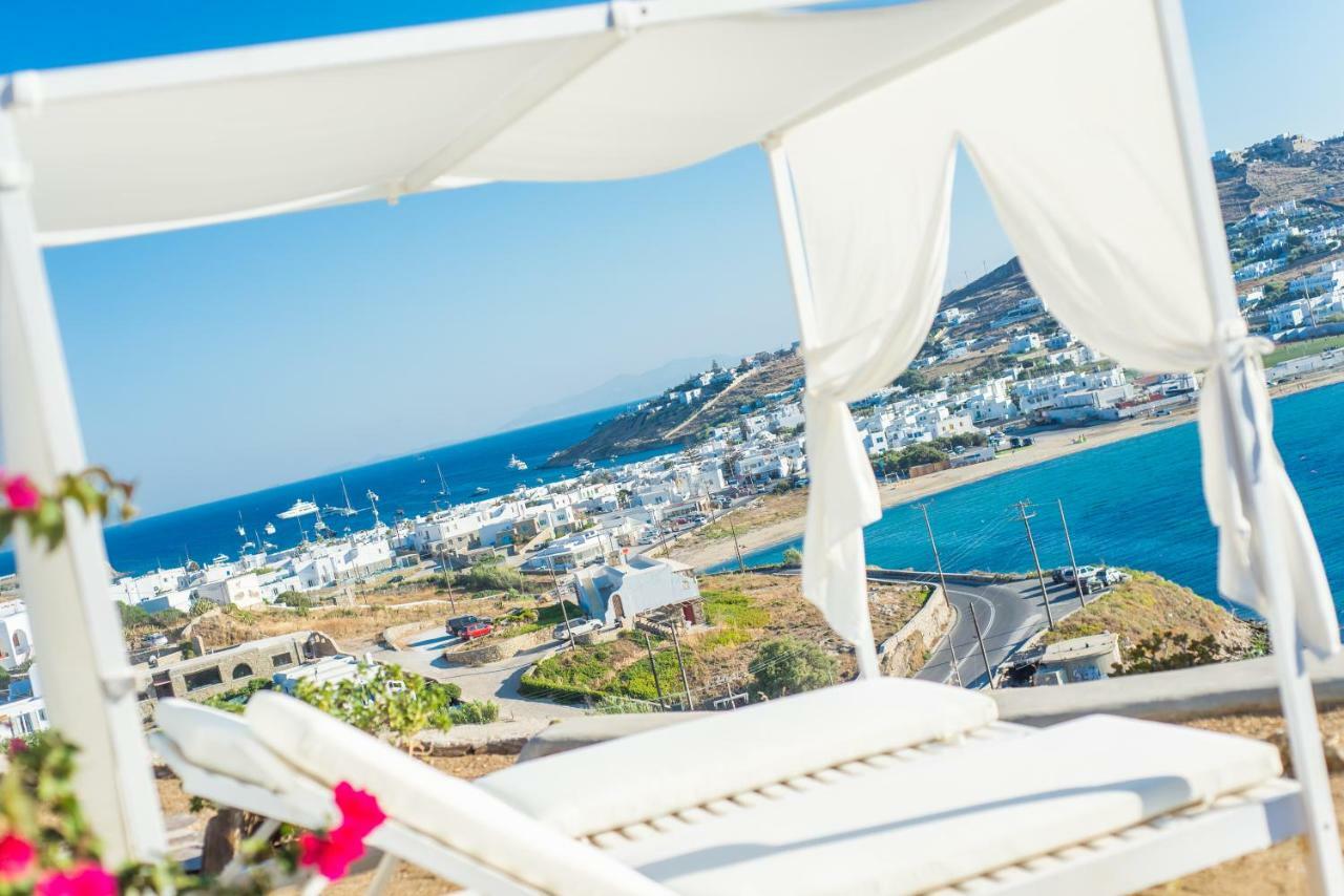 Villa The Corfos Hills House Mykonos Town Exterior foto