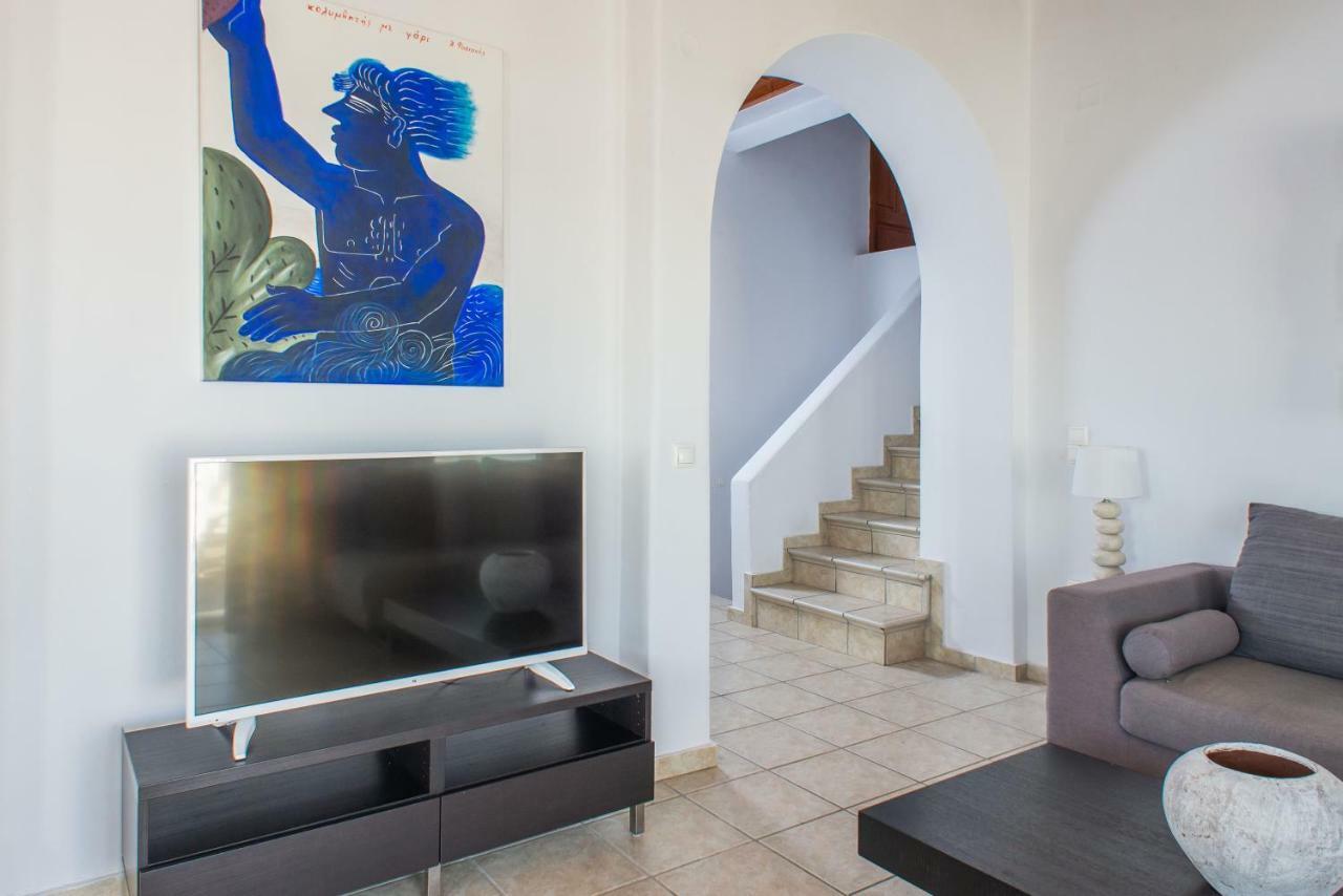 Villa The Corfos Hills House Mykonos Town Exterior foto
